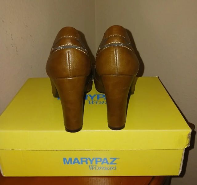 MARYPAZ Woman - Zapatos tacón Marrón