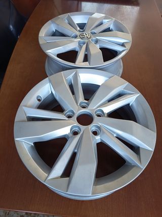 Llantas de aluminio originales 15" VW-Seat: 4 ud.