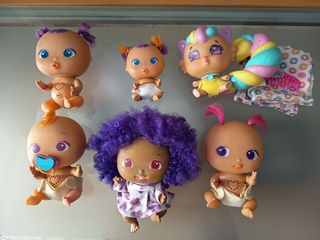 Casita Bellies + 6 muñecas