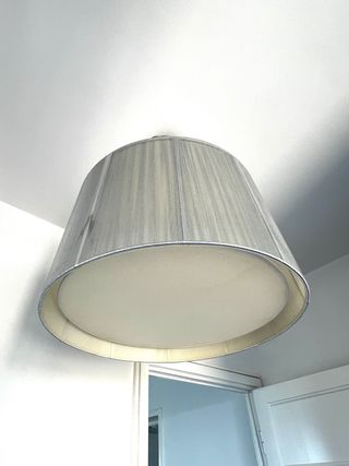 Lámpara gris plata - Moderna