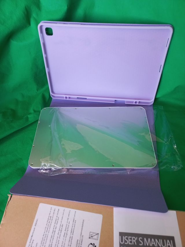 Teclado inalámbrico 3 sistemas - Funda morada