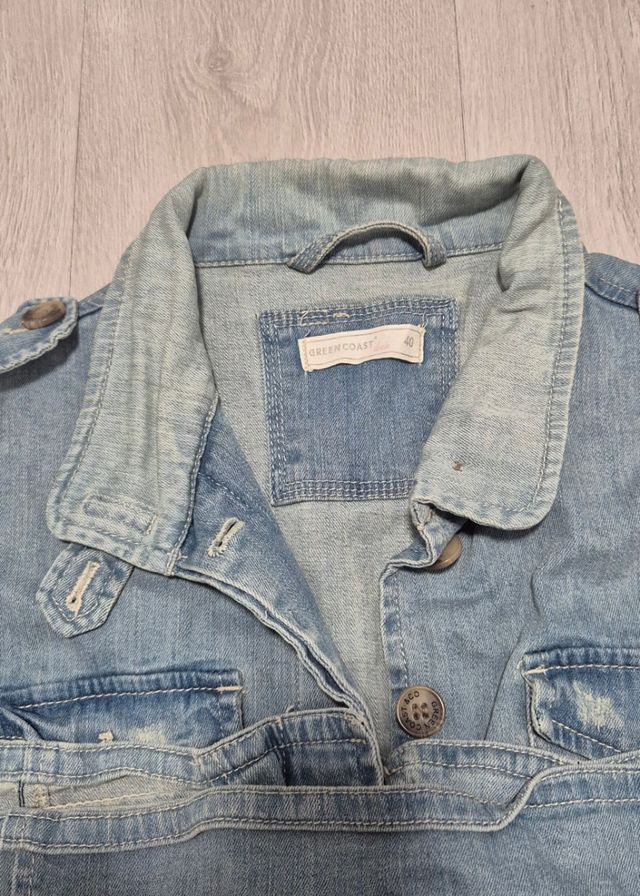 Cazadora vaquera azul