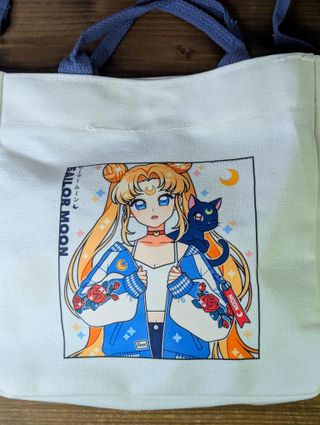 Sailor Moon Borsa Tracolla Canvas Travel Handbag