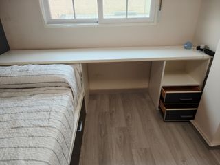 Muebles habitación juvenil, colchón no incluido