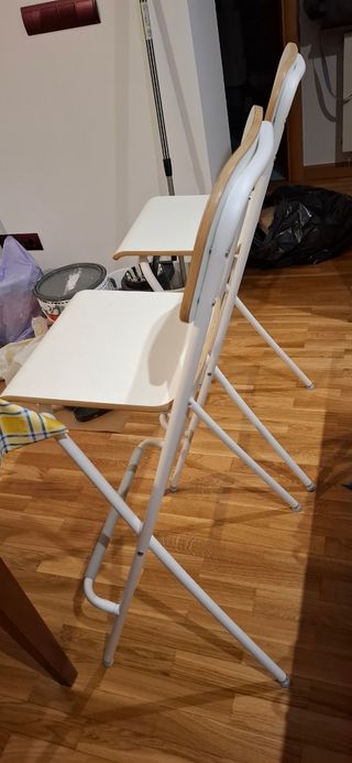 Sgabello pieghevole bianco IKEA Franklin