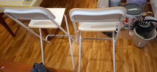 Sgabello pieghevole bianco IKEA Franklin