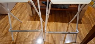 Sgabello pieghevole bianco IKEA Franklin