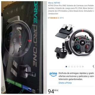 Volante Drive Pro One - PS4, Xbox, PC