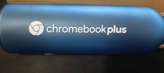 Termo Cristal Azul Google ChromeBook 500ml Nuevo