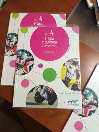 física y química de anaya de cuarto de la eso