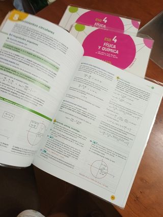física y química de anaya de cuarto de la eso