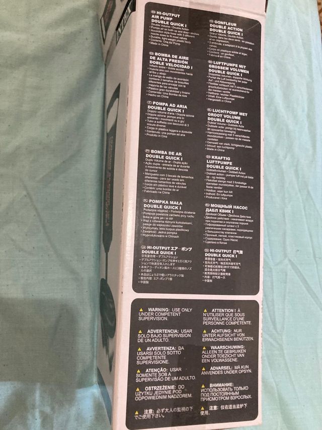 Bomba aire INTEX Double Quick