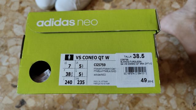 Zapatillas Adidas Neo blancas