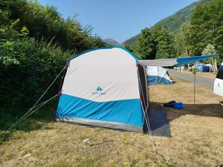 TIENDA CAMPAÑA Decathlon .Ampliar espacio.