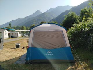 TIENDA CAMPAÑA Decathlon .Ampliar espacio.