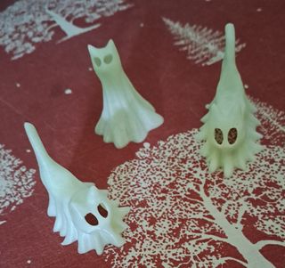 3 fantasmini Halloween 3D