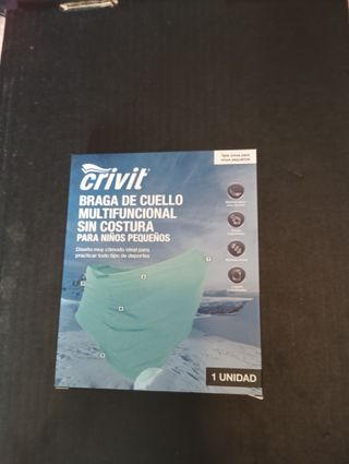 Braga cuello Crivit niño sin costuras