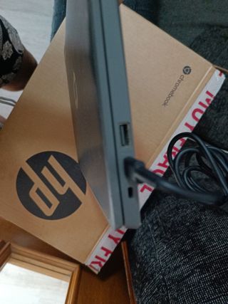 Portátil HP Chromebook Gris