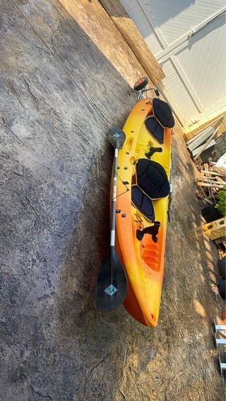 Kayak Omei 2 plazas adulto+1 niño