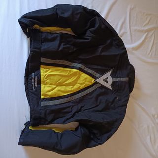 Chaqueta moto Dainese negra-amarilla
