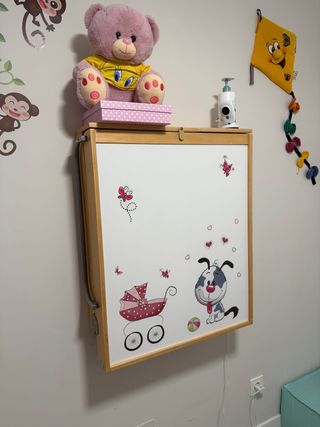 Cambiador pared bebé - infantil