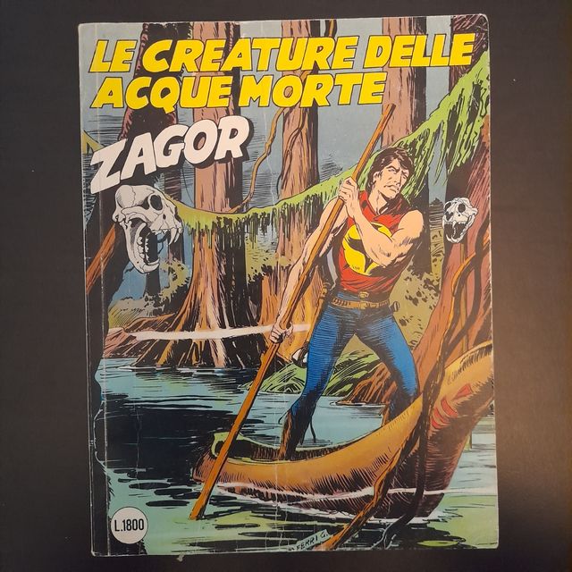 Fumetto Zagor: Le creature delle acque morte
