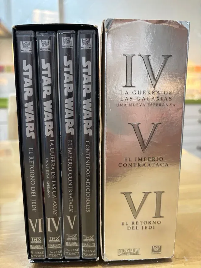 Trilogía Star Wars DVD