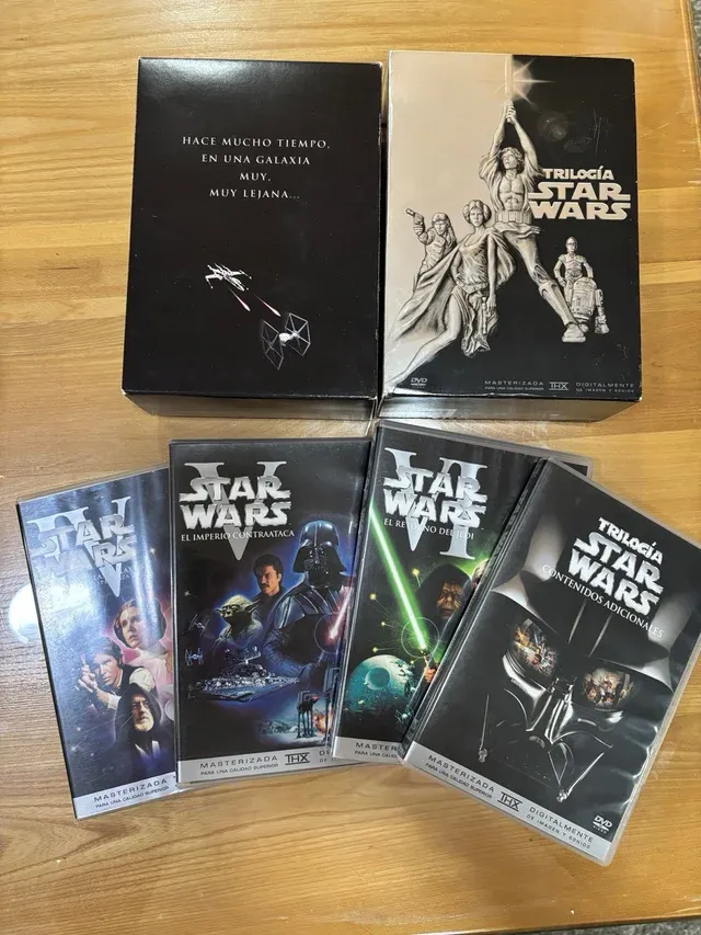 Trilogía Star Wars DVD