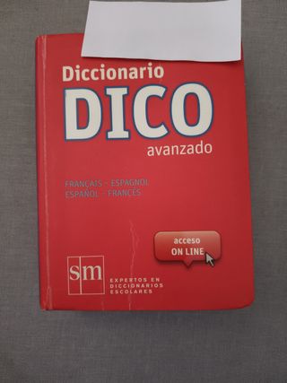Diccionario Dico Avanzado. Français - Espagnol ...