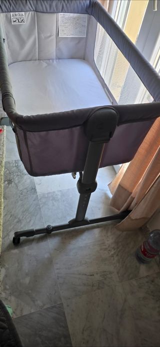 Cuna Chicco bebé - Gris
