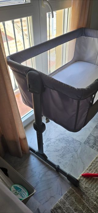 Cuna Chicco bebé - Gris