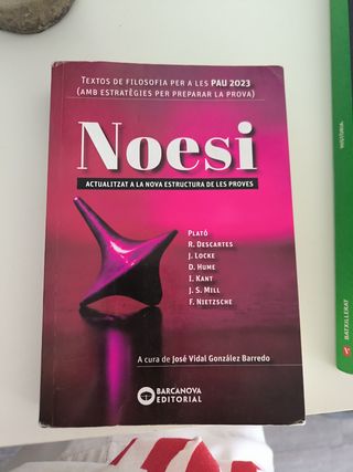 Noesi. Textos de filosofia per a les PAU 2023