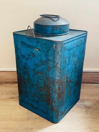 2 Faroles metálicos vintage