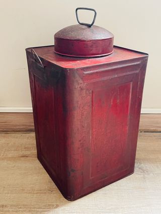 2 Faroles metálicos vintage