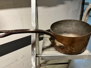 Cazo cobre antiguo