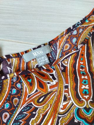 Vestido Mango multicolor