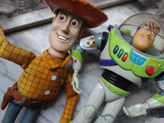 Woody & Buzz Lightyear Vintage