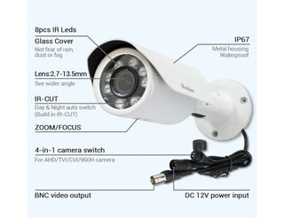 Cámara CCTV HD WESTSHINE