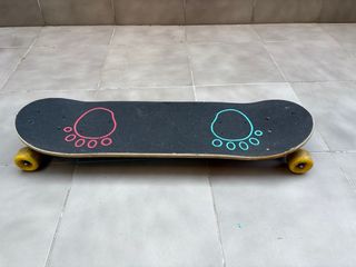 Monopatín longboard usado