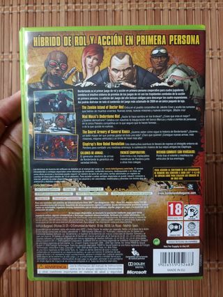 Borderlands GOTY Xbox 360