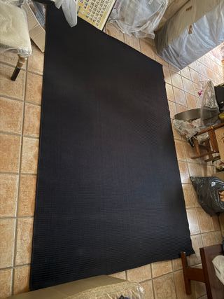 Alfombra negra - 1 ud.