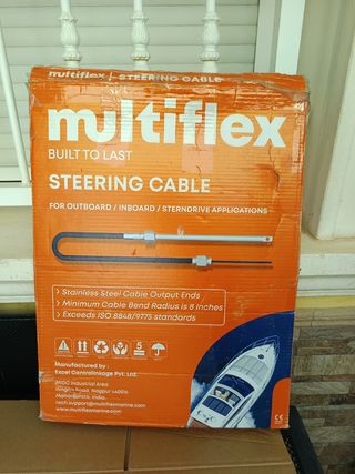 Cable dirección fueraborda Multiflex