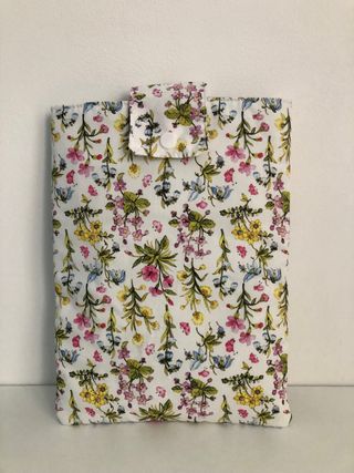 Funda protectora libros - Flores