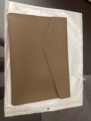 Funda portátil 13" marrón