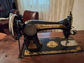 Máquina coser antigua Singer