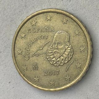 10-04045-España 10 cent € -  2017 - cuño roto cedi
