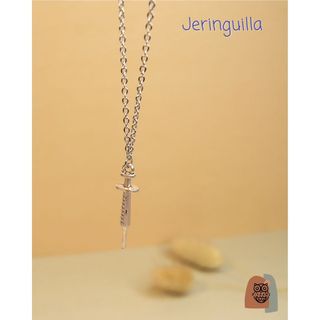 Collar Jeringuilla Plata