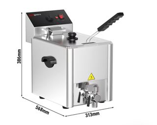 Freidora 8L acero inoxidable Nueva 