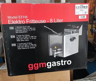 Freidora 8L acero inoxidable Nueva 