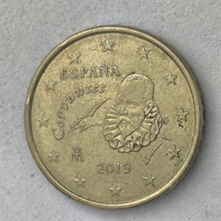 10-04052-España 10 cent € -  2019 - troquel irregu